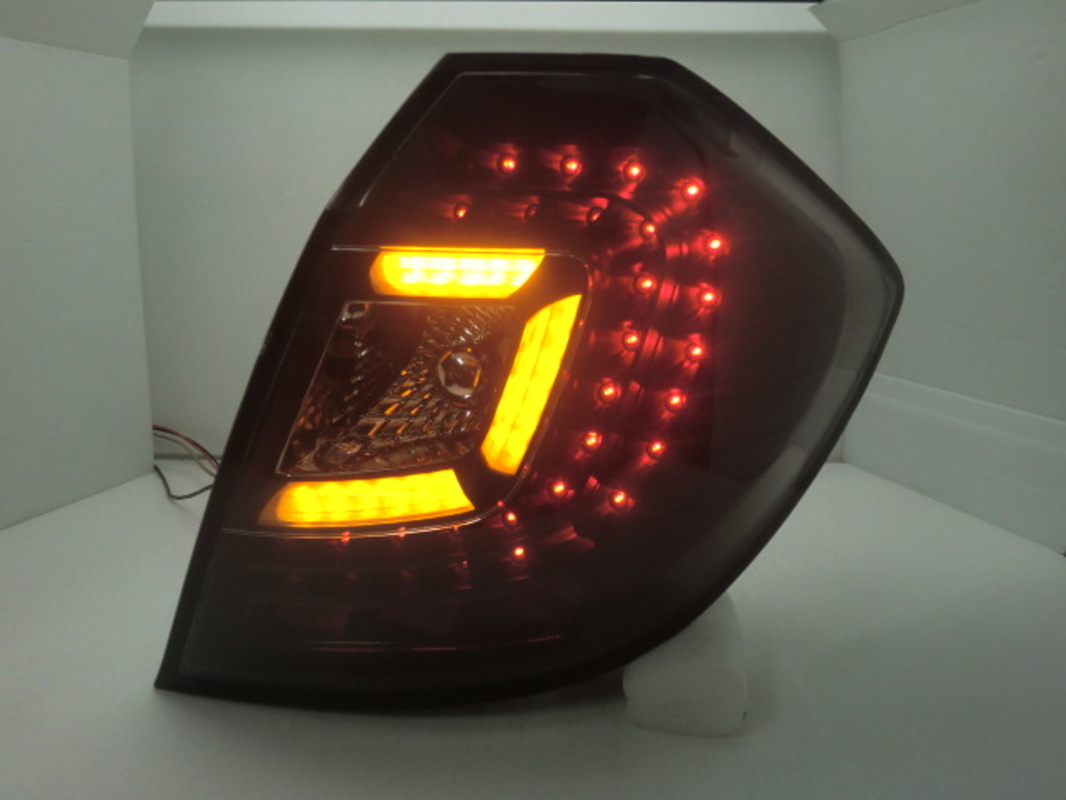 2008-2014/09 FIT LED C型 透明殼黑底 尾燈 (缺貨)